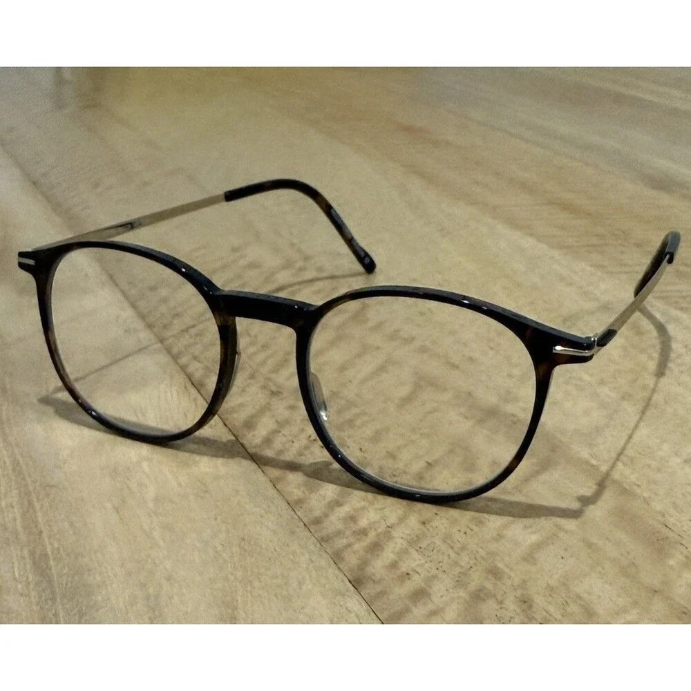 Morel Tortoise Shell Round Rim Eyeglasses Full Rim Frames Only